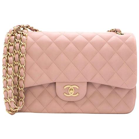 chanel light pink jumbo flap inte|chanel jumbo flap price.